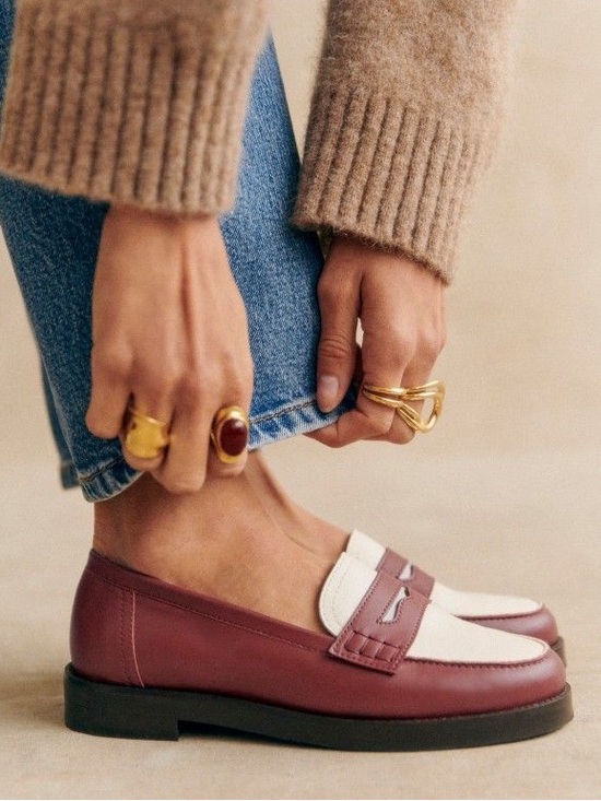 Sezane Shoes - Sézane Andrea Loafers in Terracotta FR 39 / US 8
